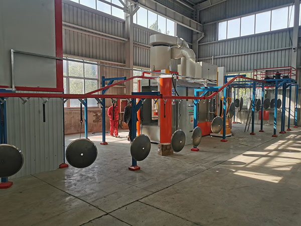 農(nóng)機配件噴塑設備